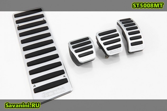 Накладки на педали Audi A4, A5, A6, A7, A8, Q5 (механика)